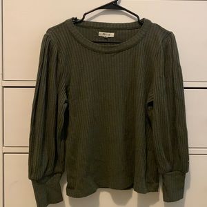 Madewell Green Sweater
